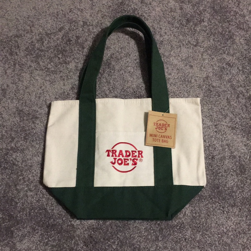 Trader Joe’s Mini Canvas Tote Bag